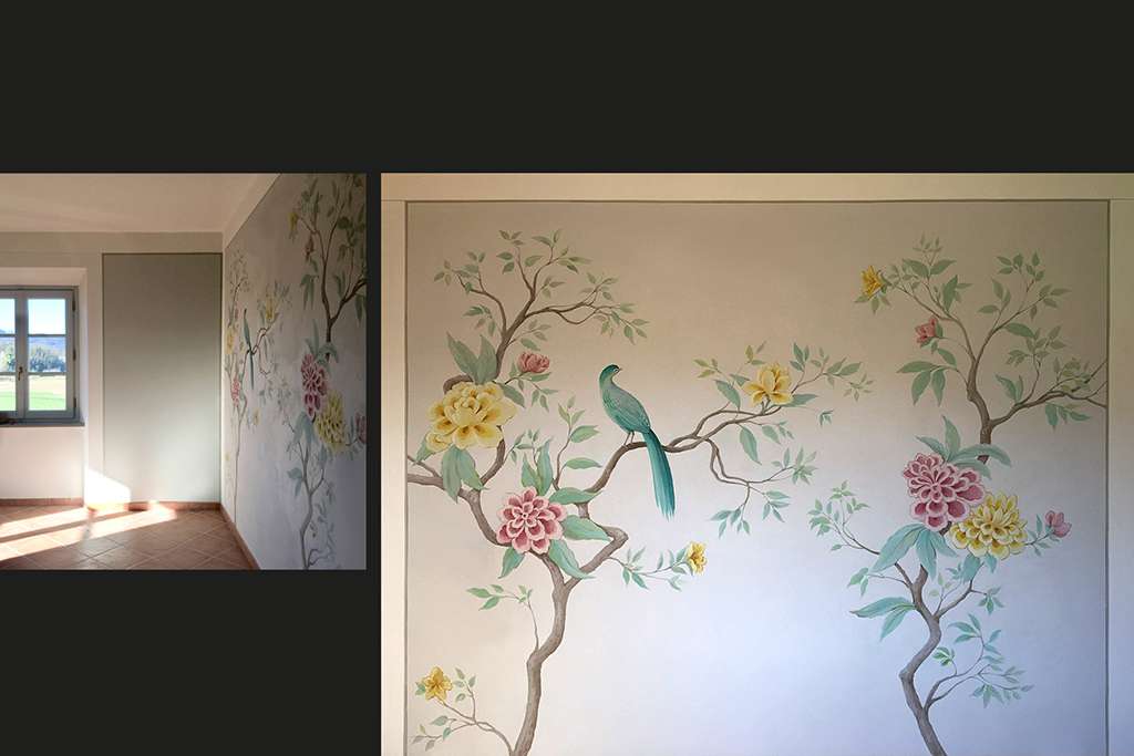 Decorazione murale contamporanea Decorazione murale contamporanea